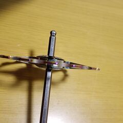 アルミ製セラミックベアリングビックプーリー ほぼ新品　16T ゴールドの画像