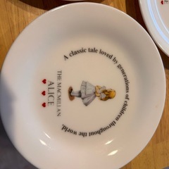 アリスケーキ皿5点セットの画像