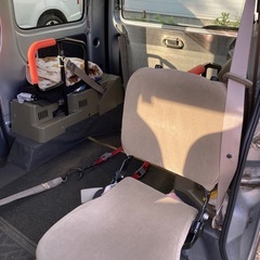 売約済！　ハイゼット　現役活躍中　車検4ケ月　福祉車両　バイク搬送の画像