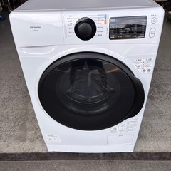 2020年製 IRIS OHYAMA ドラム式洗濯機 HD81AR-W / 8kg / 除菌温水洗い機能付き 🧺【配達可能 / 保証あり】 の画像