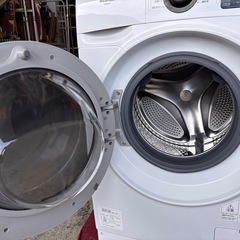 2020年製 IRIS OHYAMA ドラム式洗濯機 HD81AR-W / 8kg / 除菌温水洗い機能付き 🧺【配達可能 / 保証あり】 の画像