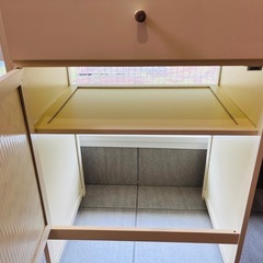 ルンバ収納キャビネットの画像