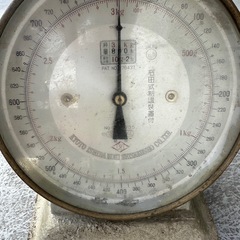 希少 昭和レトロ 石田式制温装置付 秤量3Kg（800g匁）最小目盛10g 2匁 測り 測定器 計量器 アンティーク コレクションの画像