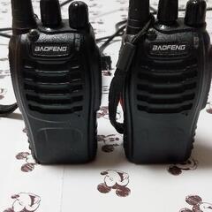 トランシーバー２台セット