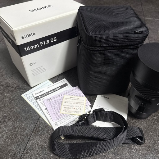 シグマSIGMA SONYフルサイズ用レンズ14mmF1.8