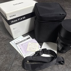 シグマSIGMA SONYフルサイズ用レンズ14mmF1.8の画像