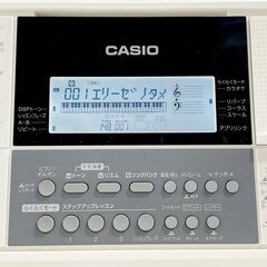 ★動作品★カシオ/LK-516/光ナビゲーション/キーボード/ホワイト/2019年製/61鍵盤/付属品有り/内蔵全230曲/自動演奏/電子ピアノ/CASIO/E1ER0401の画像