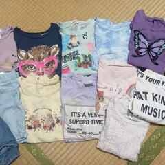 女の子用のズボンとTシャツ(お値下けしました)の画像