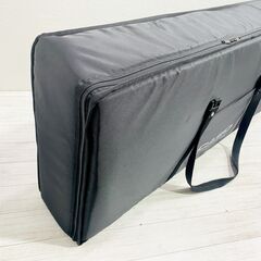 ★美品★カシオ/SC-550B/電子キーボード/純正/ソフトケース/キーボード/ケース/ブラック/CASIO/E1ER0402の画像