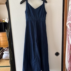 デニムジャンパースカート
