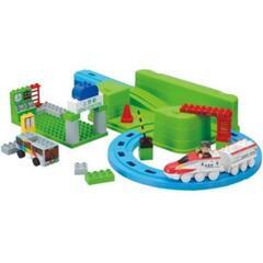 ◎BANDAI　ブロックラボ「おおきなターミナルブロックワゴン」こまちの画像