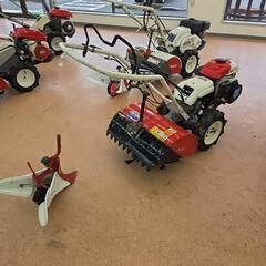 家庭菜園　ヤンマー　ミニ耕うん機の画像