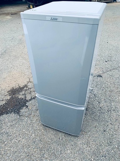 ♢MITSUBISHI ノンフロン冷凍冷蔵庫【2016年製】MR-P15A-S