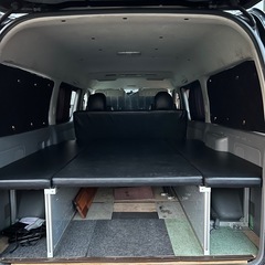 HIACE VAN S-GLワイド用 高級アルミフレームの画像