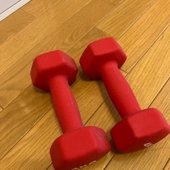 4キロダンベル×2本の画像