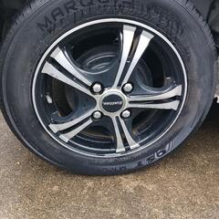 アルミタイヤ4本セットの画像