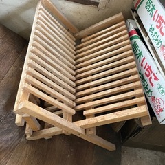 引取限定　木製ワインラック？　