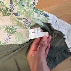 西松屋･70サファリロンパースの画像