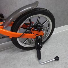 【ジ447】THREE STONE 14インチ折りたたみ自転車の画像