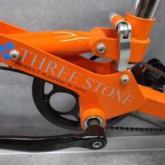 【ジ447】THREE STONE 14インチ折りたたみ自転車の画像