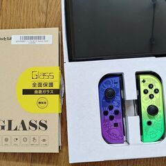 【中古】Switch スプラトゥーン3エディション　本体セットおまけ付の画像