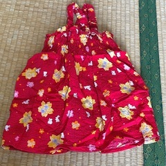 90cm 浴衣 ゆかた 着物 子供 女の子 キッズの画像