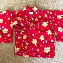 90cm 浴衣 ゆかた 着物 子供 女の子 キッズの画像
