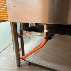美品！メンテナンス済み！業務用ガスフライヤーの画像