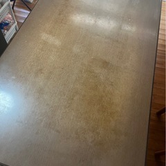 値下げ中‼️テーブル　9✖️1.5mの画像