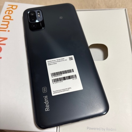 ほぼ新品 Redmi note10JE SIMフリー