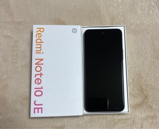 ほぼ新品 Redmi note10JE SIMフリー