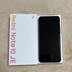 ほぼ新品 Redmi note10JE SIMフリー