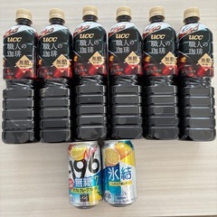 UCC無糖コーヒーとお酒セット
