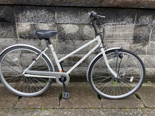 【26インチ自転車】美品❗️スペアキーあり　変速なし　チェーン、サドル新品❗️若林自転車　浜大津店　SALE中❗️