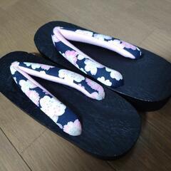 桐製 下駄 ③の画像