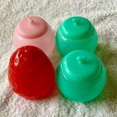 フルーツシャーベット容器まとめ売り　4つ　メロンシャーベット　い...