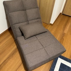 【美品】タンスのゲン ソファーベッド 3WAY 1人掛け クッシ...