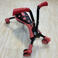 ムーキー スクランブルバグ レッド てんとう虫の乗り物