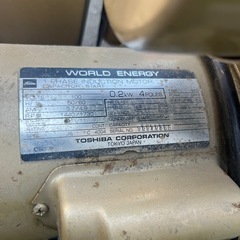 コンプレッサー　TOSCON OILLESSの画像