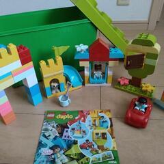  ブロック デュプロ コンテナ 緑 レゴ LEGO 