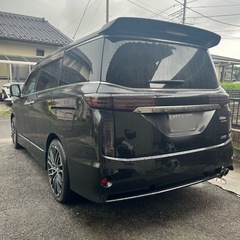 エルグランド　ライダー　黒本革シートの画像