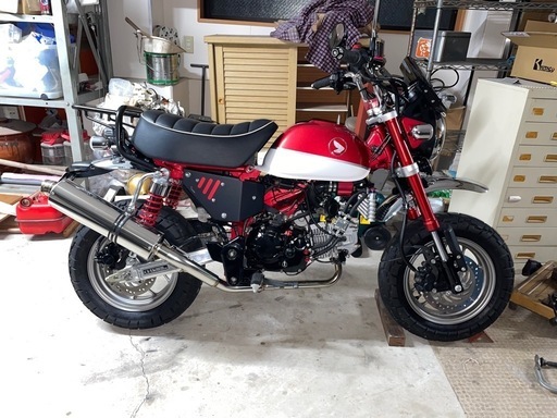 モンキー125 エンジンキタコフルカスタム ゼファーcbxjrzrxgsx