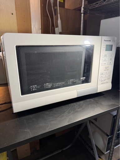 F2008  Panasonic オーブンレンジ　キッチン家電　オープンテーブル式　2019年