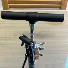 【済】Radfahren スチール自転車ポンプ 高圧タンク付の画像