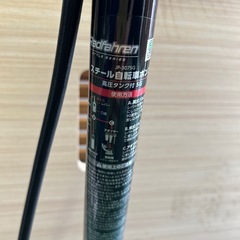【済】Radfahren スチール自転車ポンプ 高圧タンク付の画像