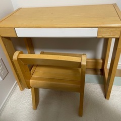 キッズスタディ　こどもの机と椅子のセット