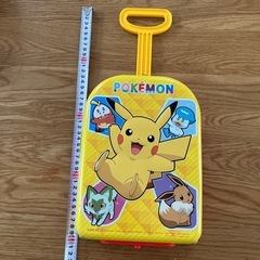 【おまけ】ポケモン　ピカチュウ　キャリーカートの画像