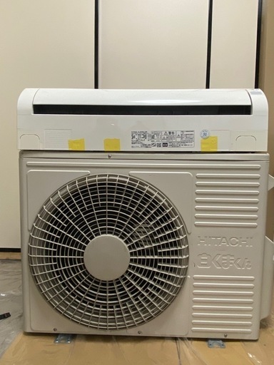Hitachi エアコン, 4.0kw, 200V, 2021年, 14畳用。