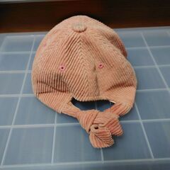 54cm　14+　コーデュロイキャップ　帽子の画像
