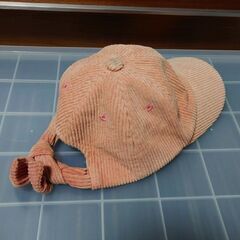54cm　14+　コーデュロイキャップ　帽子の画像